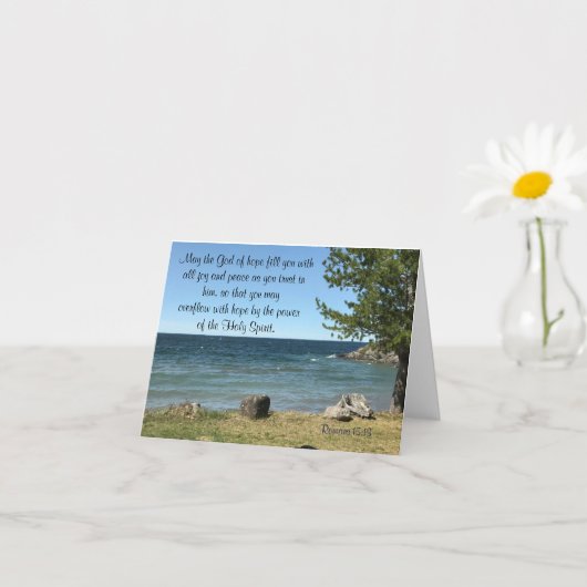 Römer 15:13 karte (Kleines Gewächs)