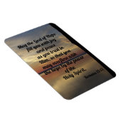 Römer 15:13 Kühlschrank Magnet (Rechte Seite)