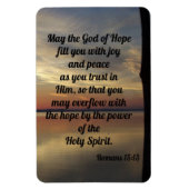 Römer 15:13 Kühlschrank Magnet (Vertikal)