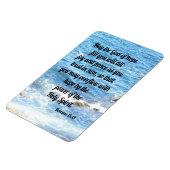 Römer 15:13. Kühlschrankmagnet Magnet (Linke Seite)