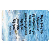 Römer 15:13. Kühlschrankmagnet Magnet (Horizontal)