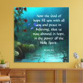 Römer 15:13 leinwanddruck (Insitu (Wohnzimmer))