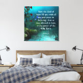 Römer 15:13 leinwanddruck (Insitu (Schlafzimmer))