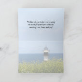 Römer 15:13 Mai Gott der Hoffnung, Leuchtturm Karte (Innenseite)