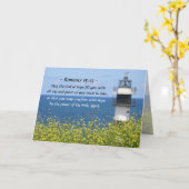 Römer 15:13 Mai Gott der Hoffnung, Leuchtturm Karte (Gelbe Blume)