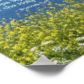 Römer 15:13 Mai Gott der Hoffnung, Leuchtturm Poster (Ecke)