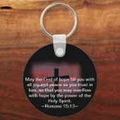 Römer 15:13 schlüsselanhänger (Vorderseite)