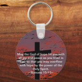 Römer 15:13 schlüsselanhänger (Vorderseite)