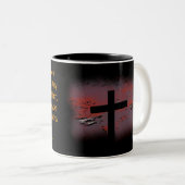 Römer-15:13 Zweifarbige Tasse (VorderseiteRechts)