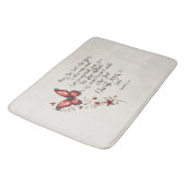 Römer 15:5 Bibelverse Bild Badematte (Schrägansicht)