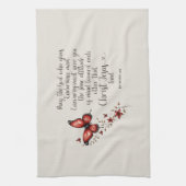 Römer 15:5 Bibelverse Bild Geschirrtuch (Vertikal)