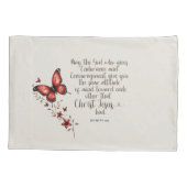 Römer 15:5 Bibelverse Bild Kissenbezug (Rückseite)