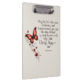 Römer 15:5 Bibelverse Bild Klemmbrett (Rechts)