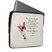 Römer 15:5 Bibelverse Bild Laptopschutzhülle (Vorne Rechts)