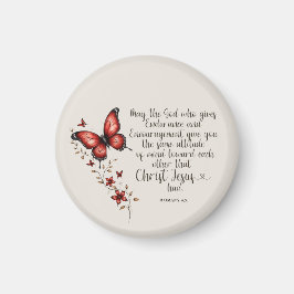 Römer 15:5 Bibelverse Bild Magnet