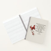 Römer 15:5 Bibelverse Bild Notizblock (Innenseite)