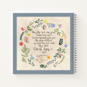 Römer 15:5 Bibelverse Bild Notizblock (Rückseite)