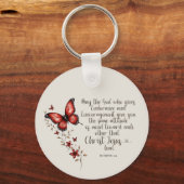 Römer 15:5 Bibelverse Bild Schlüsselanhänger (Vorderseite)