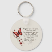 Römer 15:5 Bibelverse Bild Schlüsselanhänger (Rückseite)