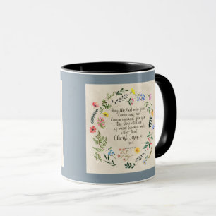 Römer 15:5 Bibelverse Bild Tasse