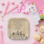 Römer 15:5 Bibelverse Papier Napkins Pappteller (Party)