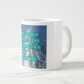 Römer 15:7 WEBU Mug Jumbo-Tasse (Vorderseite Rechts)