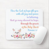 Römer 15 Bibelvers-Design Mousepad (Mit Mouse)