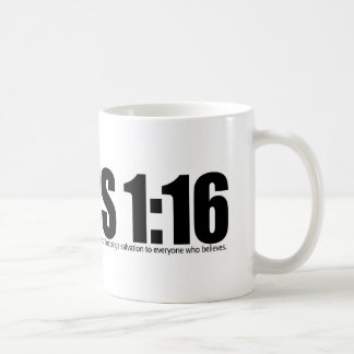 Römer-1:16 Kaffeetasse
