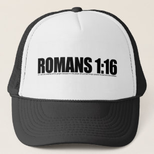 Römer-1:16 Truckerkappe