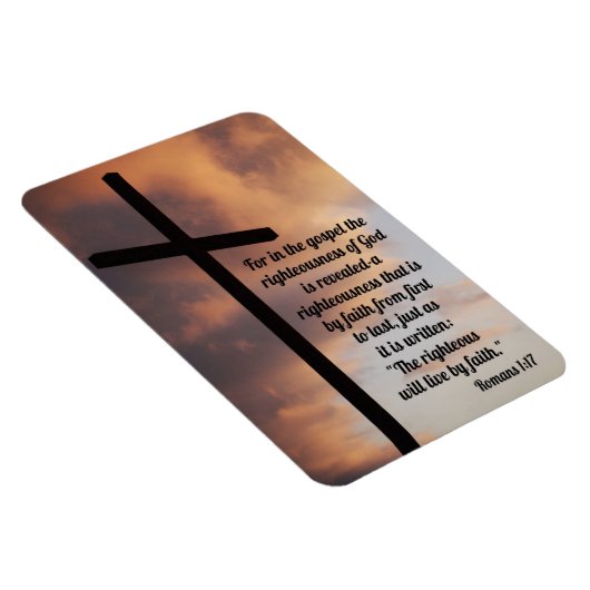 Römer 1:17 magnet (Rechte Seite)