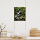 Römer 28 christliches Poster (Küche)