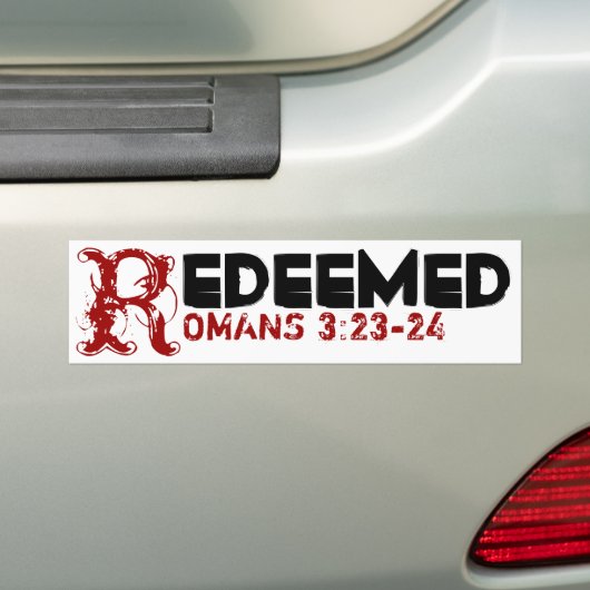 Römer-3:23 - 24 autoaufkleber (Auf Auto)