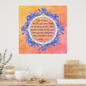 Römer 3:23-24 poster (Küche)