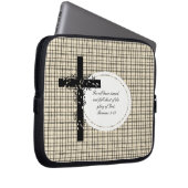 Römer 3:23 Notebook- oder Netbook Carrier Sleeve (Vorne Rechts)