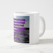 Römer 5:1-2 WEBU Mug Jumbo-Tasse (Vorderseite Rechts)