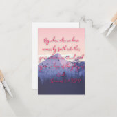 Römer 5:2 KJV Bible Verse Pic Flat Gruß Karte (Vorderseite/Rückseite Beispiel)