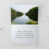 Römer 5:3-4 Wir herrschen in unserem Leiden Bäume Karte (Innenseite)