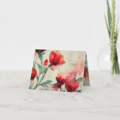 Römer 5:5 Gottes Liebe Bibel Verse Rosa Blume Karte (Rückseite)