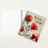 Römer 5:5 Gottes Liebe Bibel Verse Rosa Blume Planer (Anzeige)