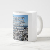 Römer 5:6-8 WEBU Mug Jumbo-Tasse (Vorderseite Rechts)
