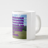 Römer 6:22-23 WEBU Tasse (Vorderseite Rechts)