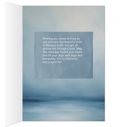 Römer 6:23 Bibelverse (Innen (Rechts))