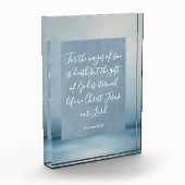 Römer 6:23 Bibelverse Fotoblock (Links)