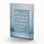 Römer 6:23 Bibelverse Fotoblock (Rechts)