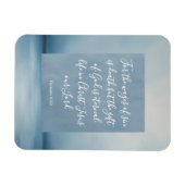 Römer 6:23 Bibelverse Magnet (Horizontal)