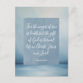 Römer 6:23 Bibelverse Postkarte (Vorderseite)