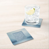 Römer 6:23 Bibelverse Rechteckiger Pappuntersetzer (Vor Ort)