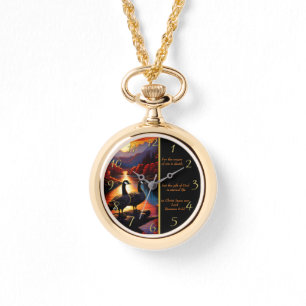 Römer 6:23 Gold in der Weißen Kirche Armbanduhr