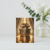 Römer 6:23 KJV Karten - Weihnachtsgeschenk Gottes (Stehend Vorderseite)