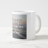 Römer 6:23 WEBU Becher Jumbo-Tasse (Vorderseite Rechts)